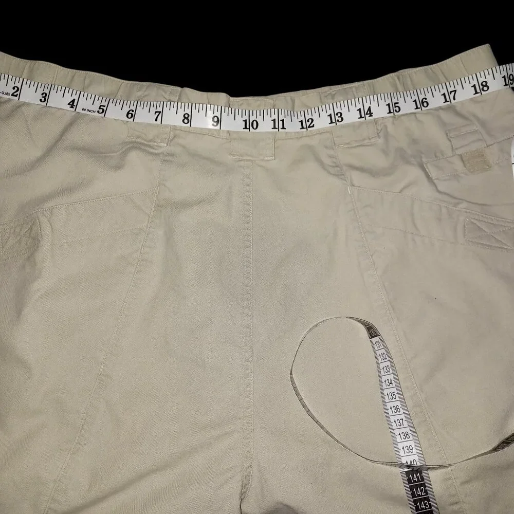 Columbia Mens 36x31 Cargo Classic Tan Pants Cabincore Utility Hiking Relaxed Fit